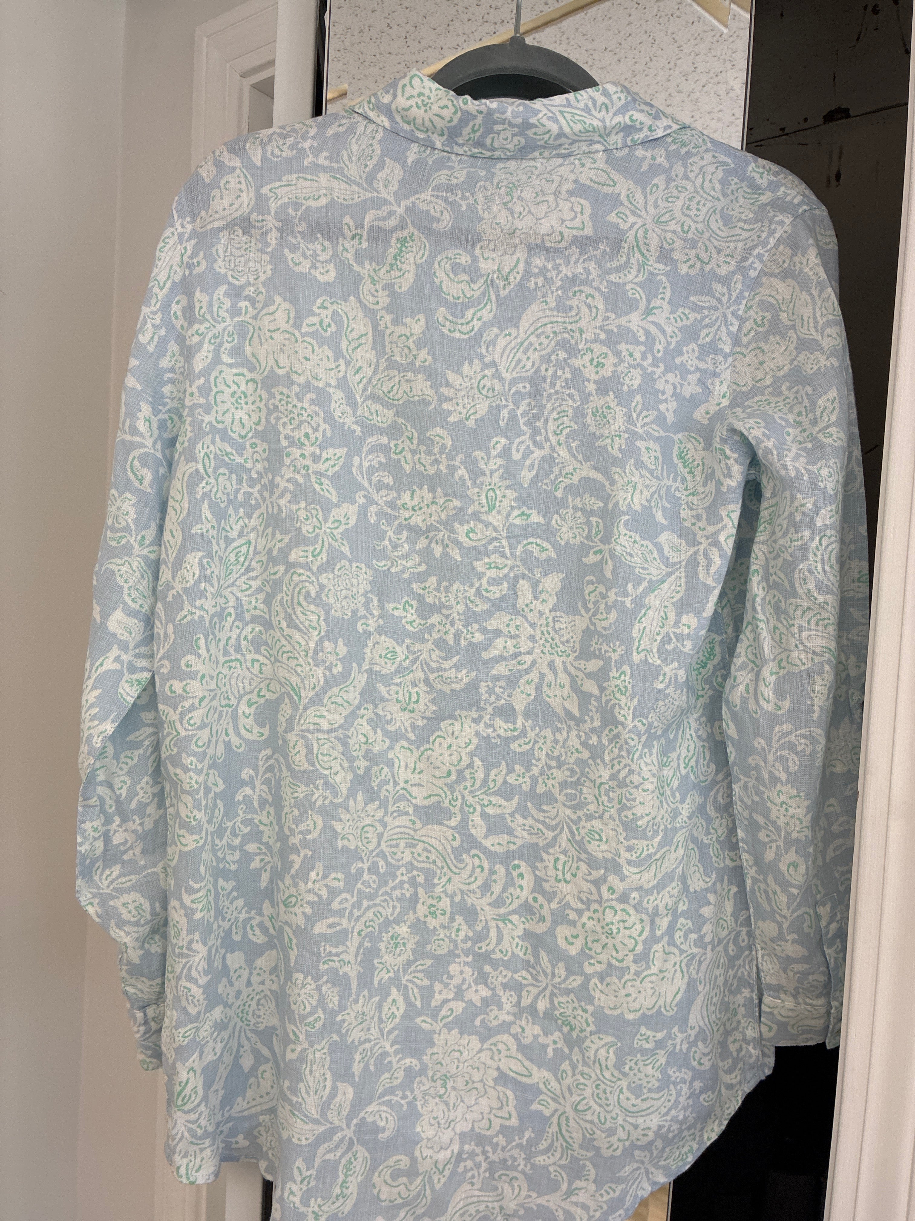 Rachel Zoe 100% Linen Blouse