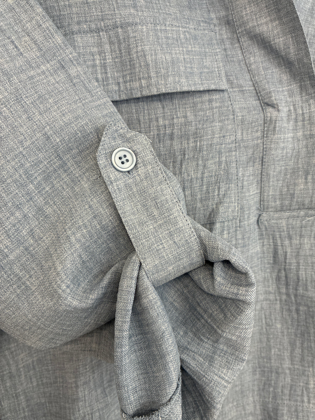 Max Studio Textured Collar Shirt