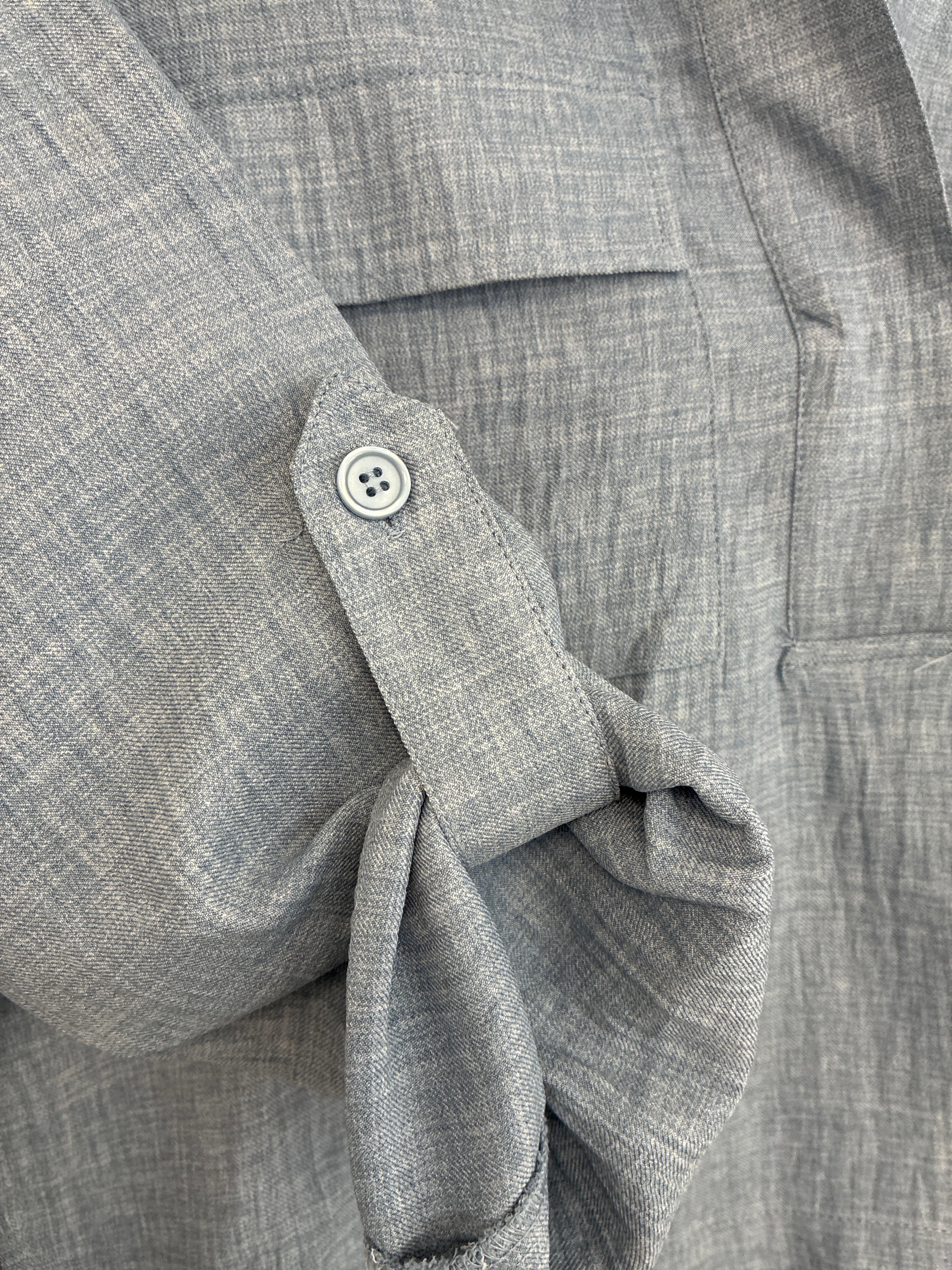 Max Studio Textured Collar Shirt