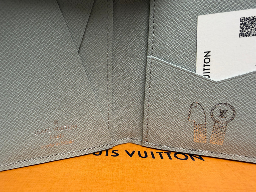 Louis Vuitton Pocket Organizer in Monogram Iridescent Gradient Grey