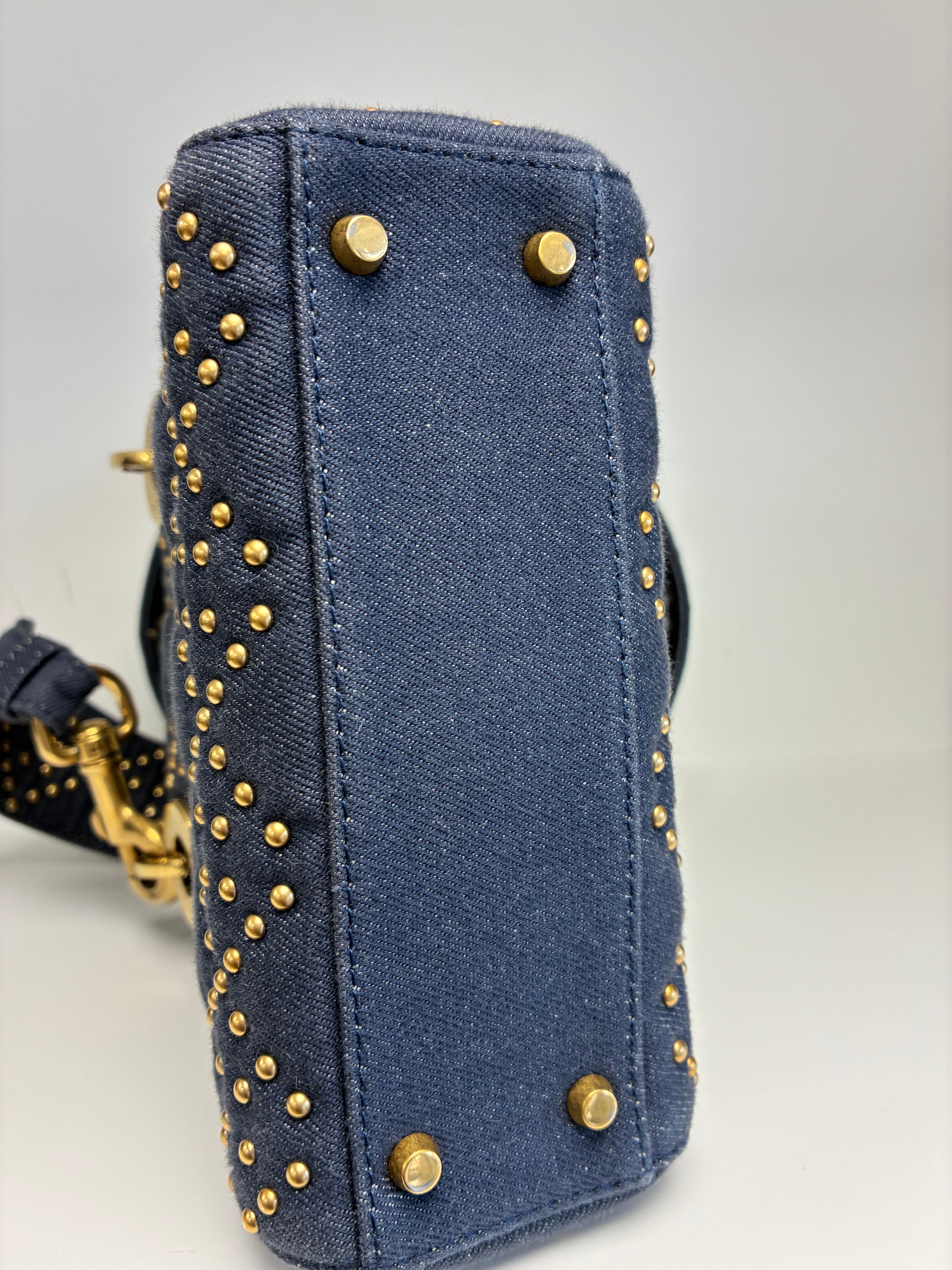 Christian Dior - Supple Mini Lady Dior Denim Handbag