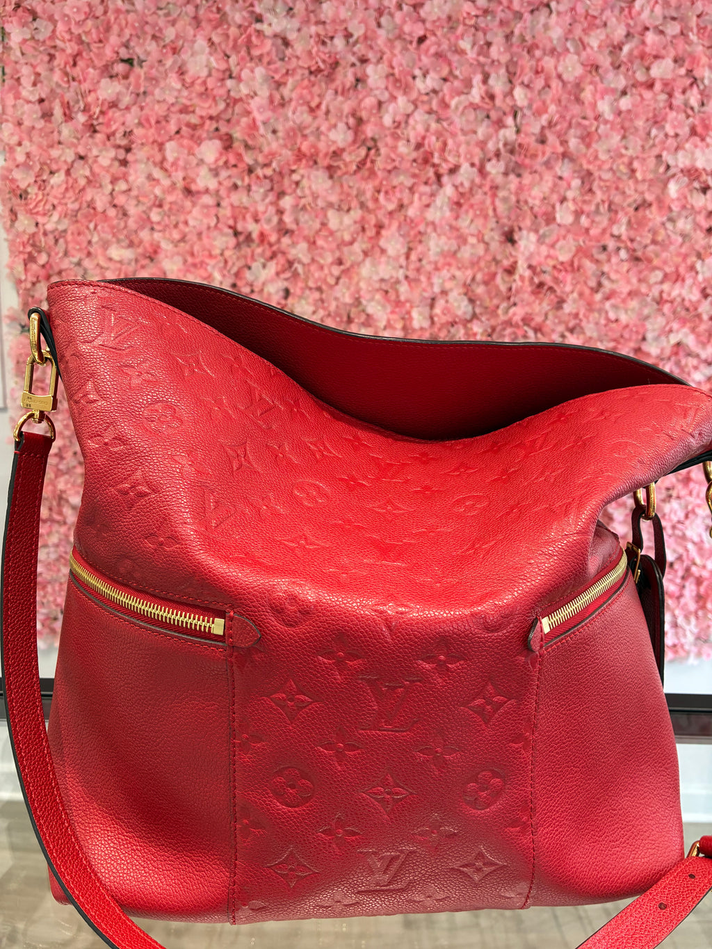 Louis Vuitton Empreinte Mélie Cherry Hobo