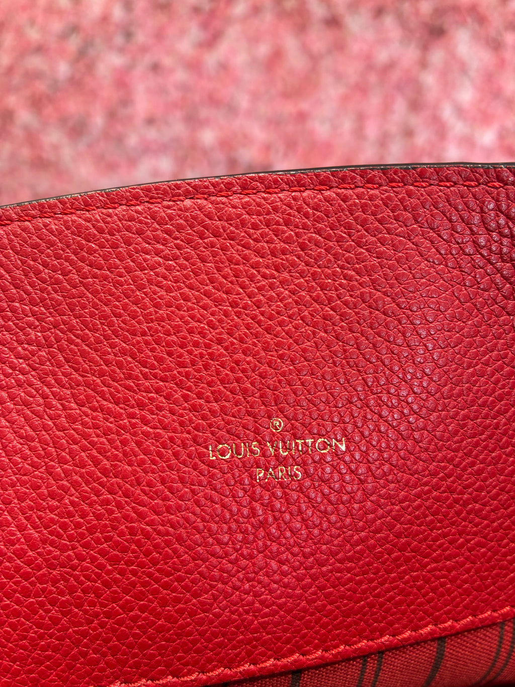 Louis Vuitton Empreinte Mélie Cherry Hobo