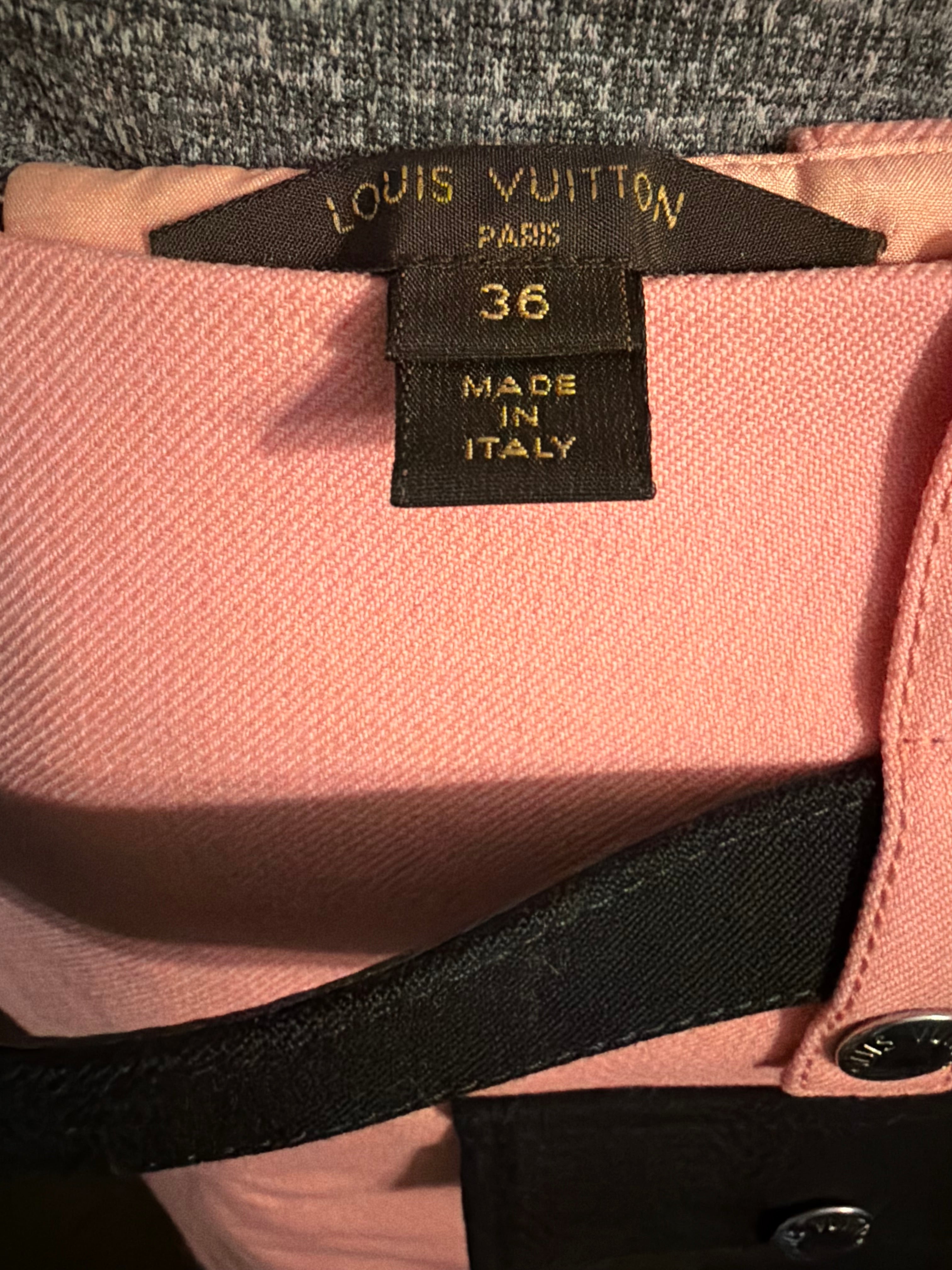 Louis Vuitton Pink Skirt
