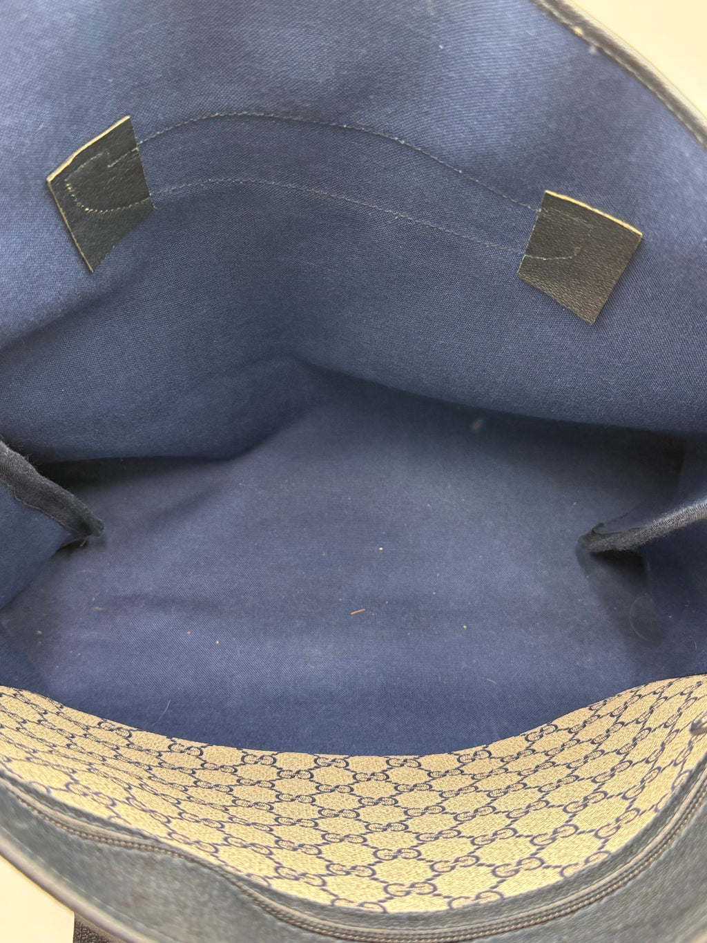 Gucci Navy Tote