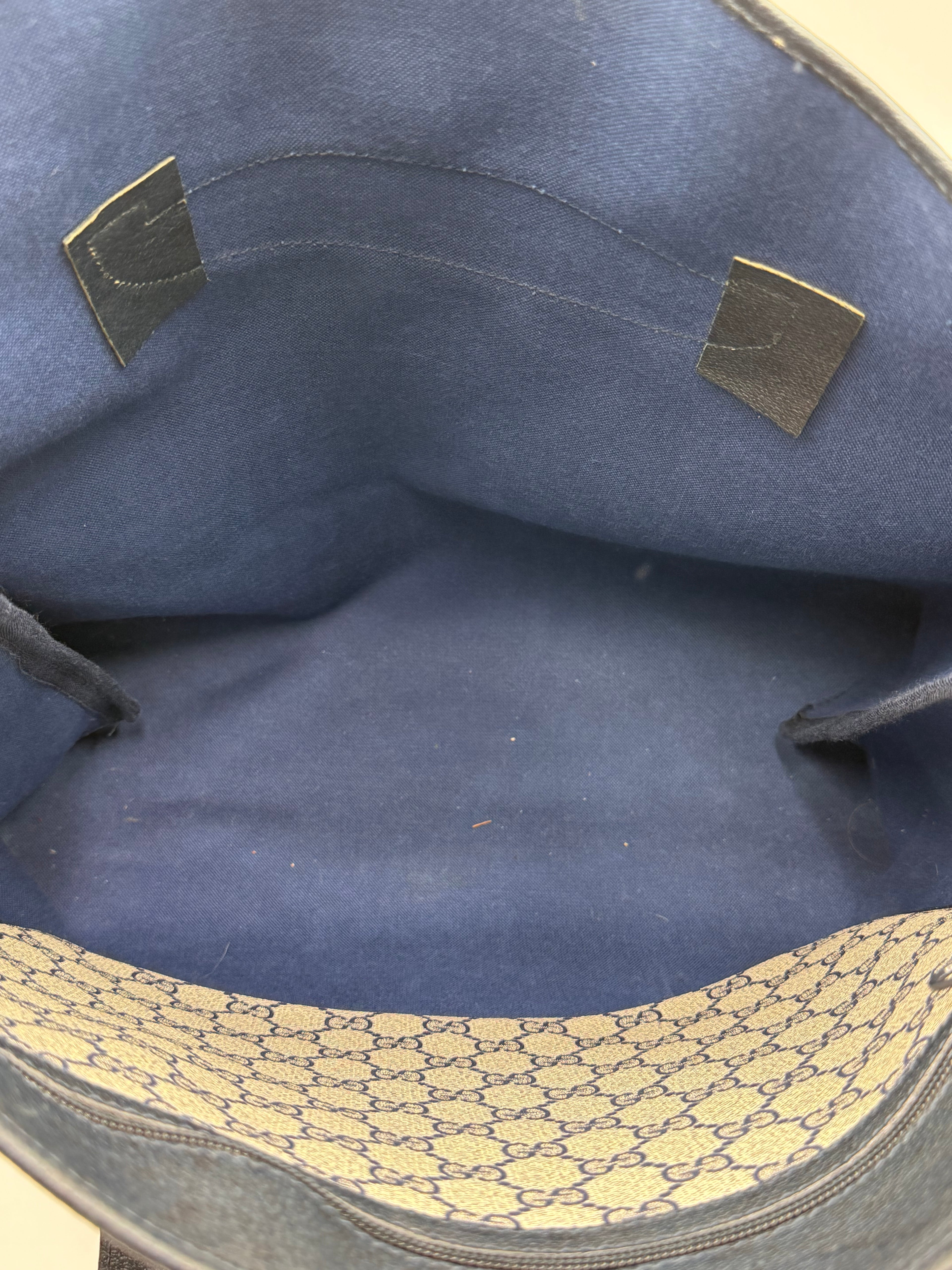Gucci Navy Tote