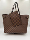 Louis Vuitton Neverfull GM Damier - Red Interior with pouch