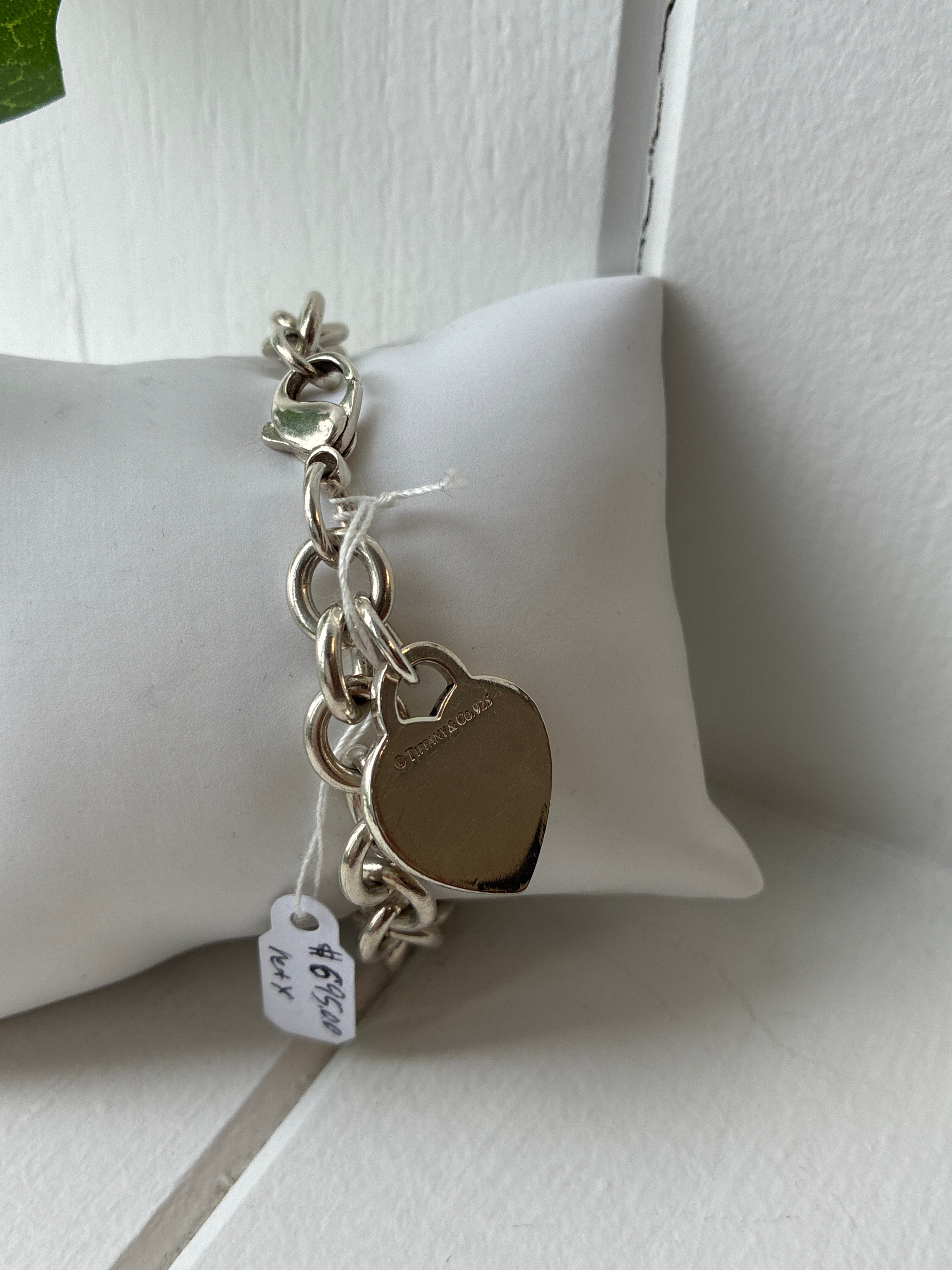 Tiffany & Co. Heart Tag Charm Bracelet