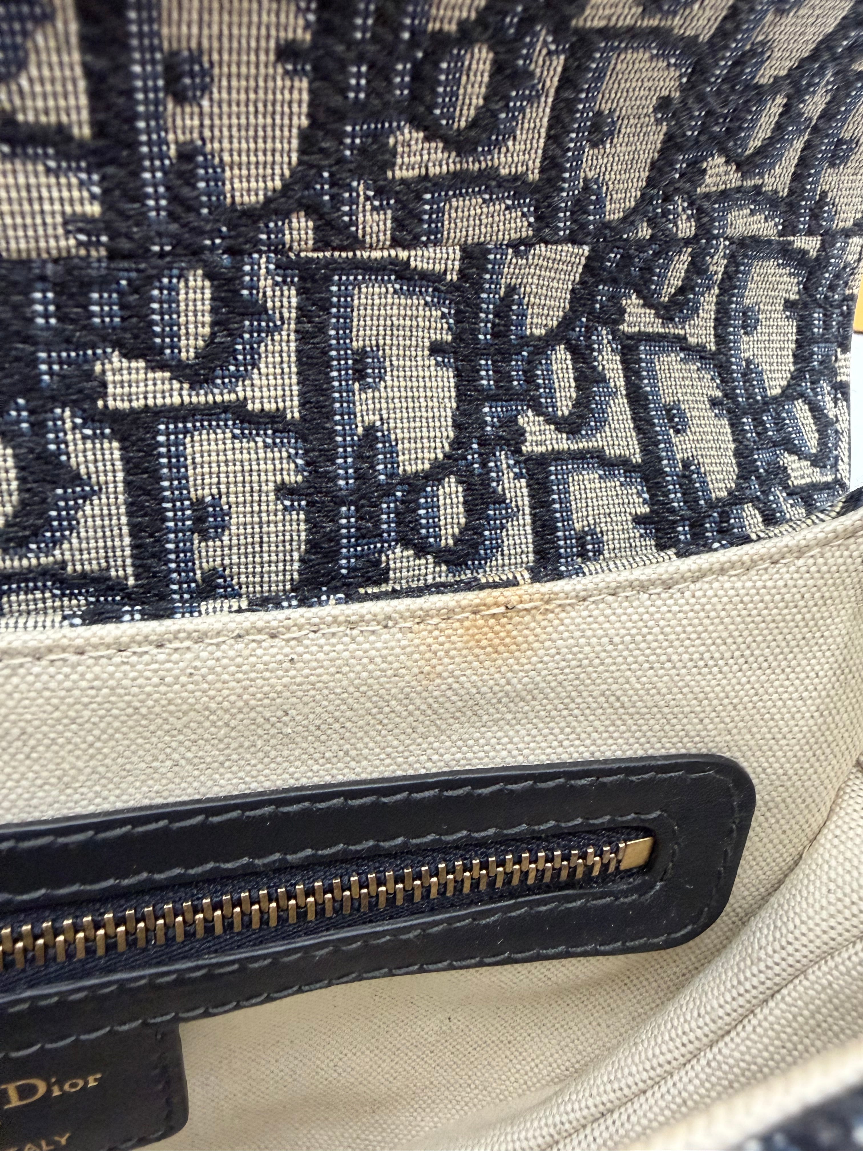 Christian Dior Oblique Saddle Bag