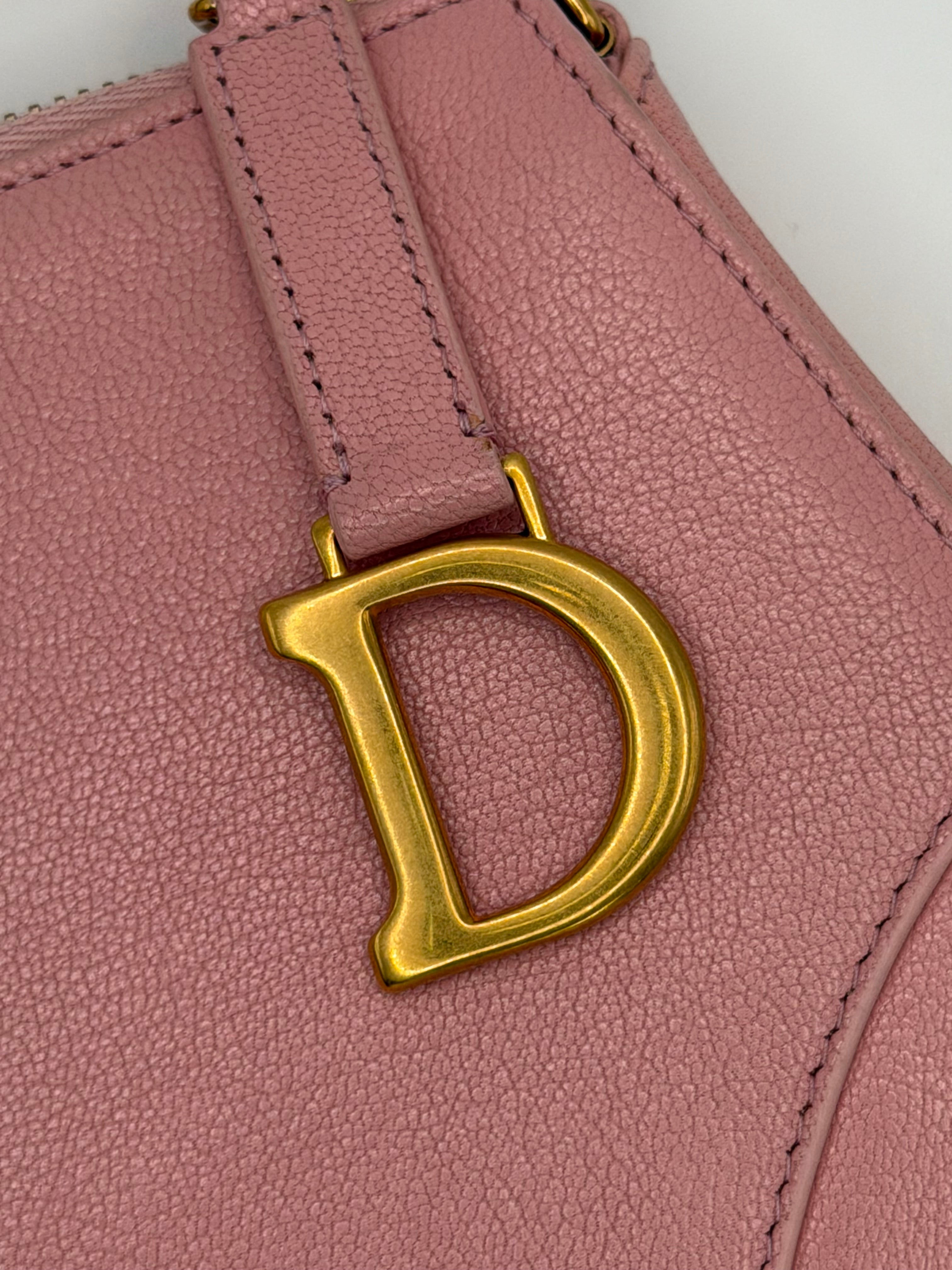 Dior Rodeo Melocoton Pink Goatskin