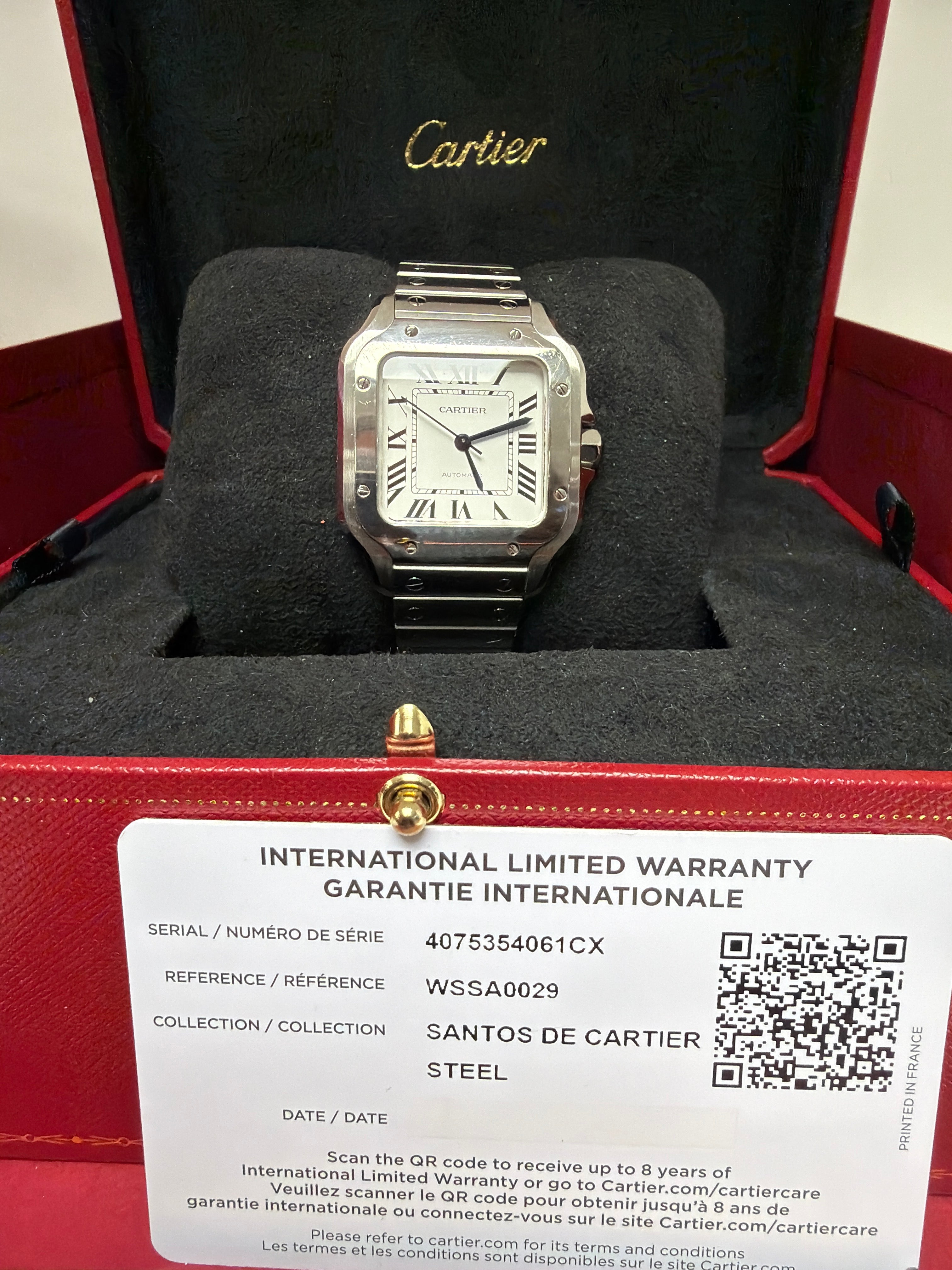 Cartier Santos De Cartier - Steel