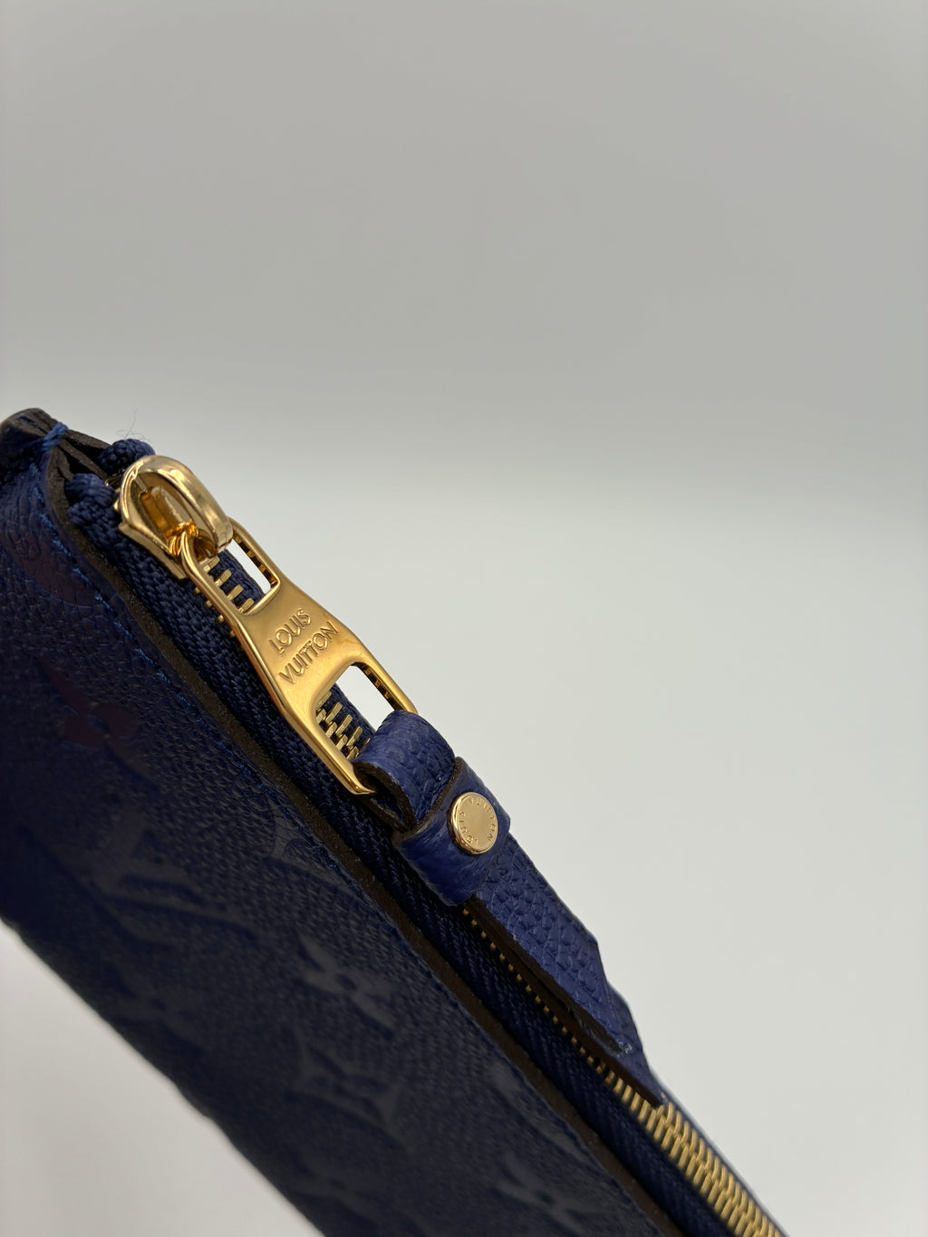 Louis Vuitton Iris Monogram Empreinte Portefeuille Curieuse Wallet & Zipper pouch