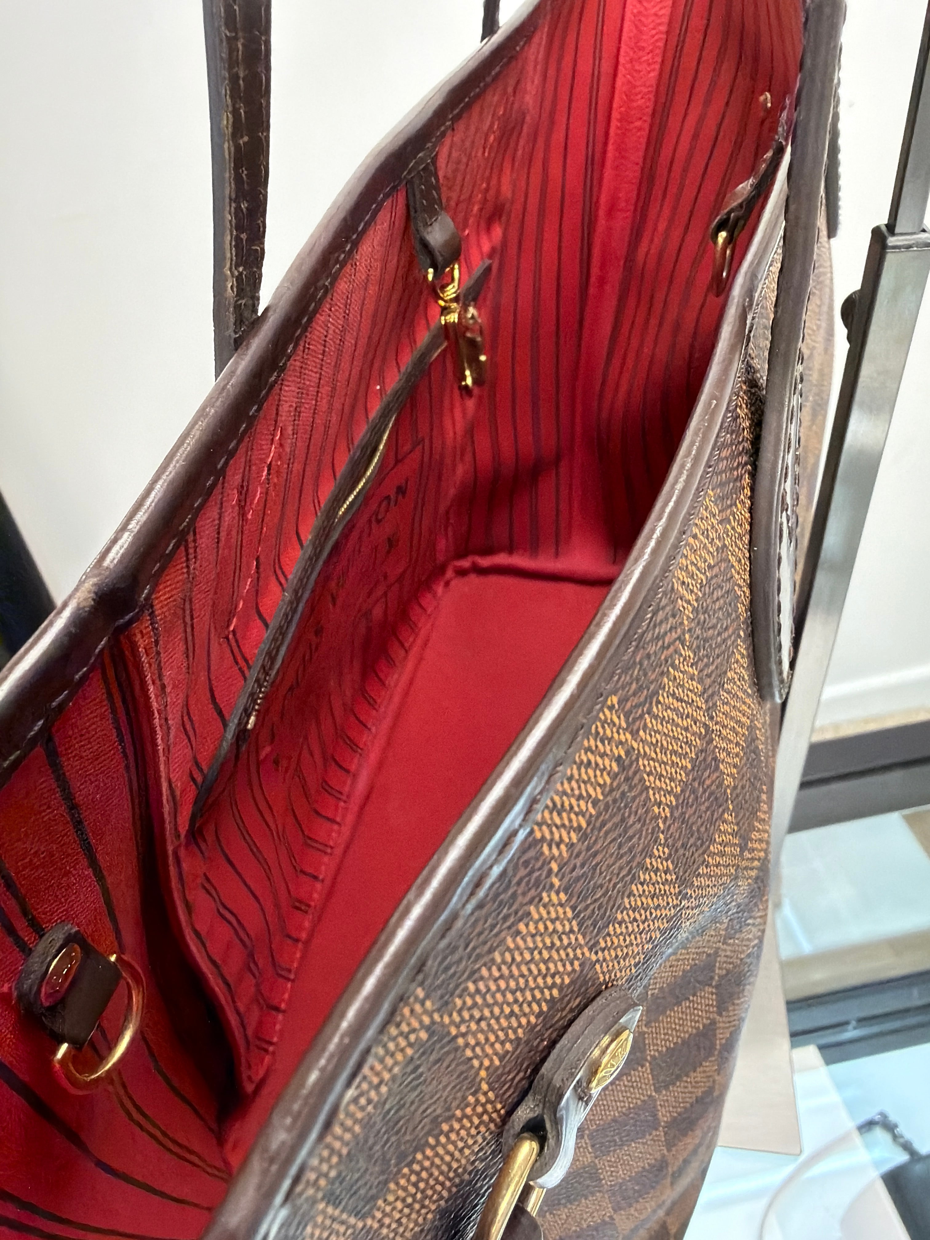 Louis Vuitton Neverfull MM in Damier Ebene