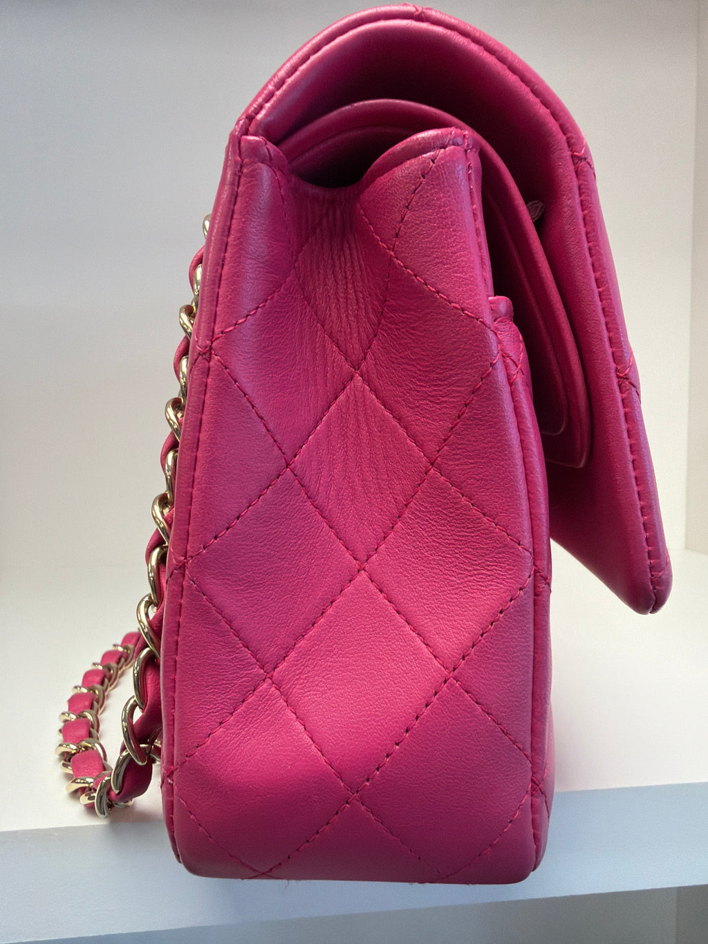 Chanel Pink Double Flap size Medium