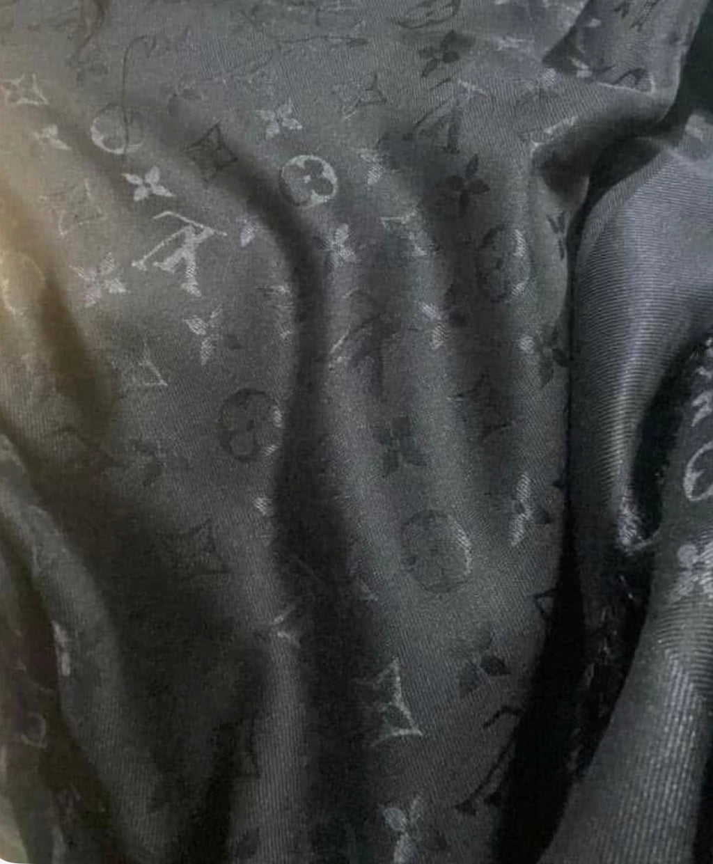 Louis Vuitton Monogram Shawl in Black