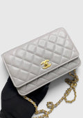 Chanel Pearl Crush Wallet on Chain (WOC) in Quilted Lambskin (pre-order)