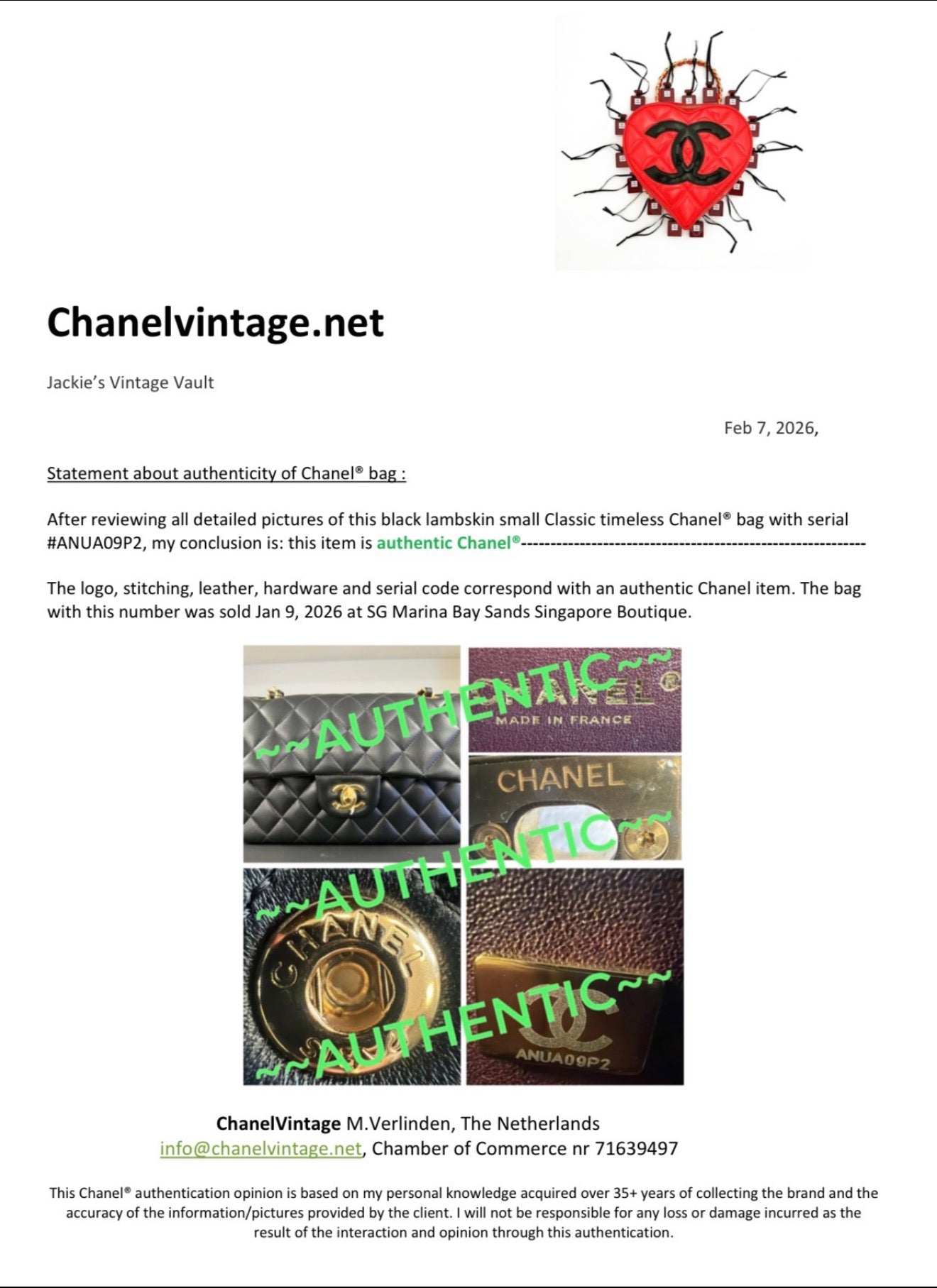 Chanel Classic Double Flap Small- Lambskin 2026!