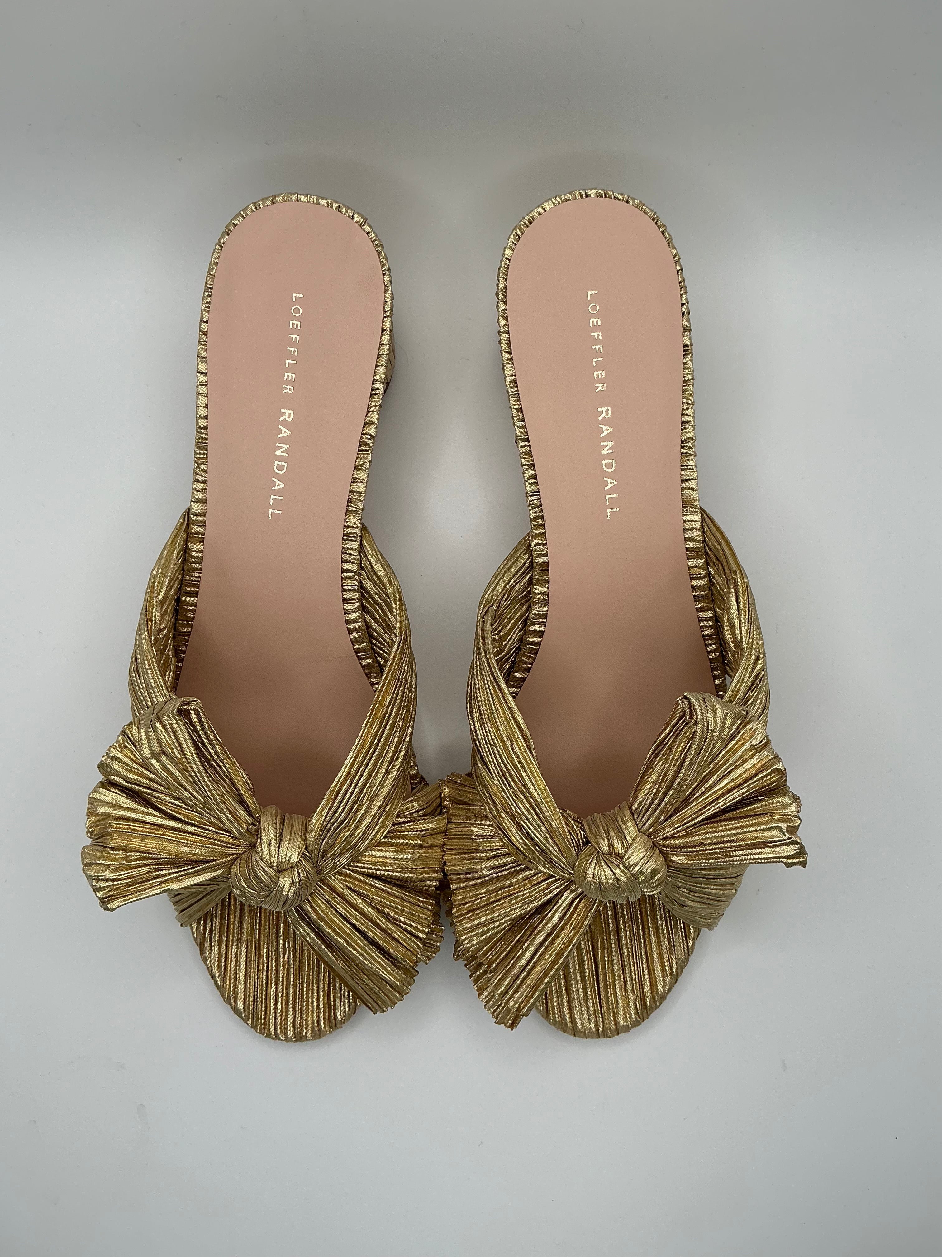 Loeffler Randall Gold Heels