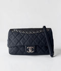 Chanel Caviar Quilted Medium Easy Flap Black (pre-order)