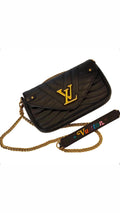 Louis Vuitton NEW WAVE CHAIN POCHETTE BLACK