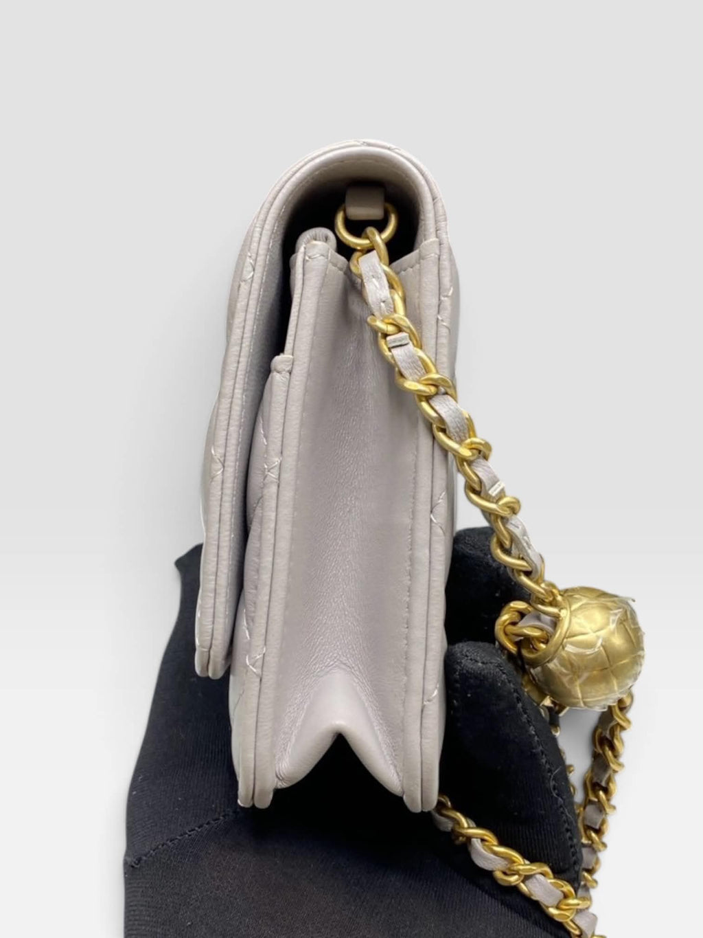 Chanel Pearl Crush Wallet on Chain (WOC) in Quilted Lambskin (pre-order)
