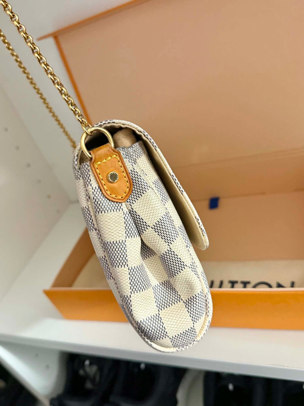 Louis Vuitton Favorite Damier Azur mm